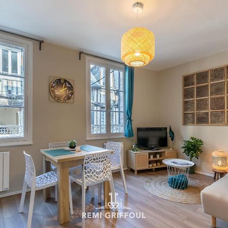 Emeraude Cozy Nest 3 Heart Of Historic District 2 Guests Honfleur Exteriör bild