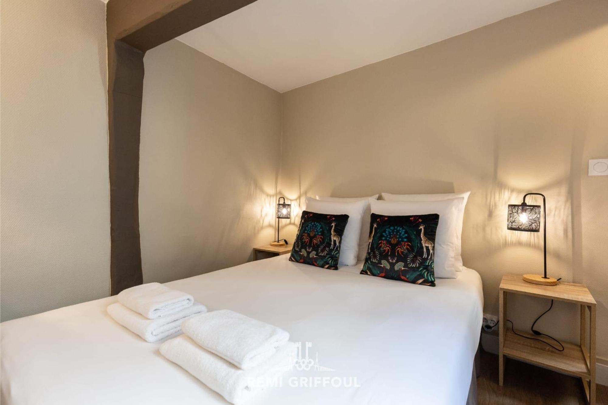 Emeraude Cozy Nest 3 Heart Of Historic District 2 Guests Honfleur Exteriör bild
