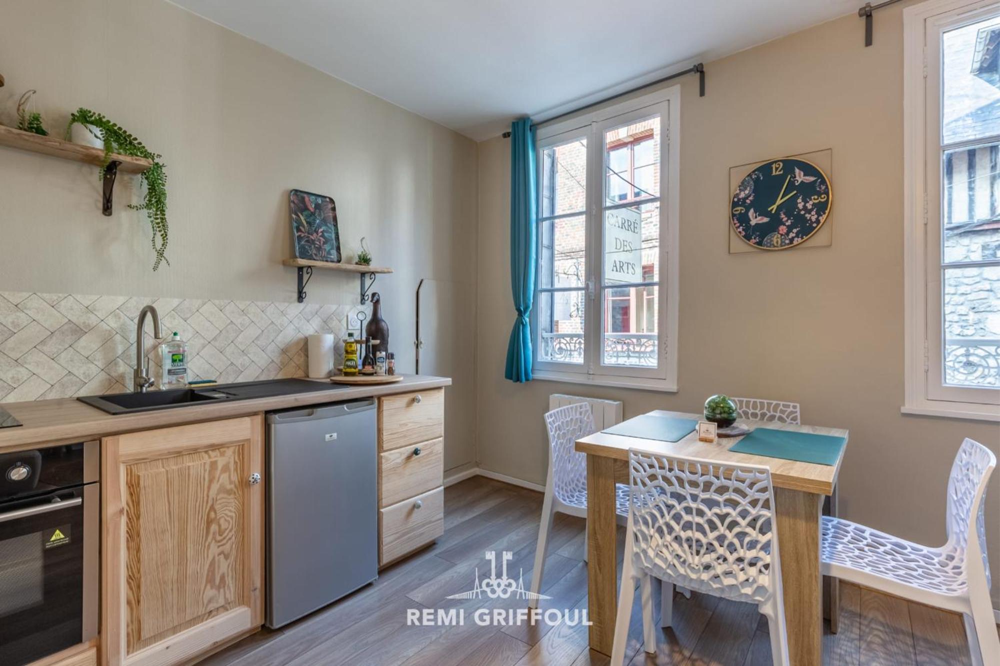 Emeraude Cozy Nest 3 Heart Of Historic District 2 Guests Honfleur Exteriör bild