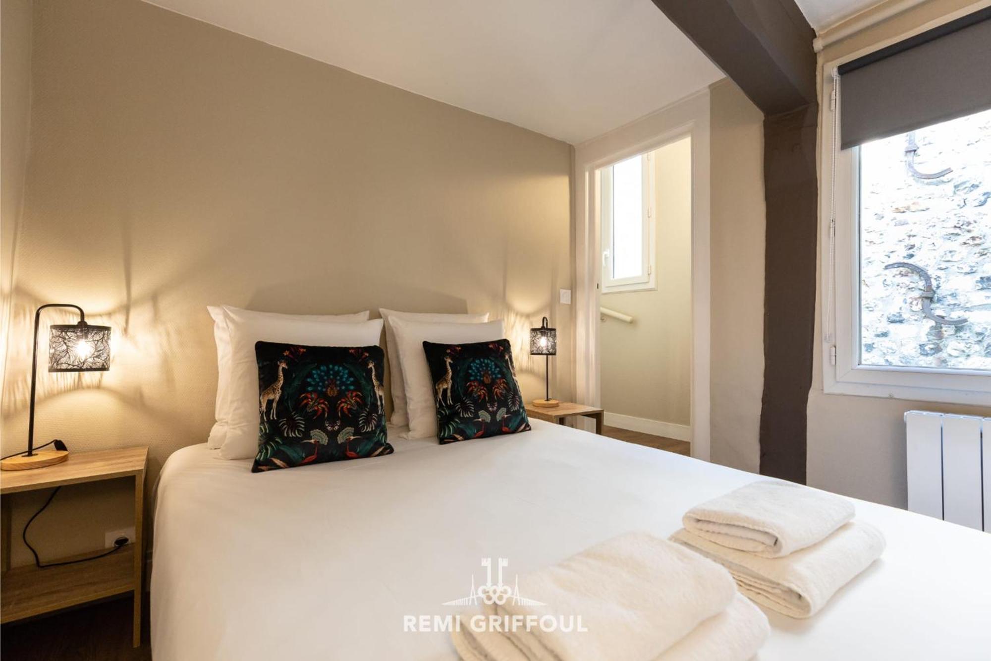 Emeraude Cozy Nest 3 Heart Of Historic District 2 Guests Honfleur Exteriör bild